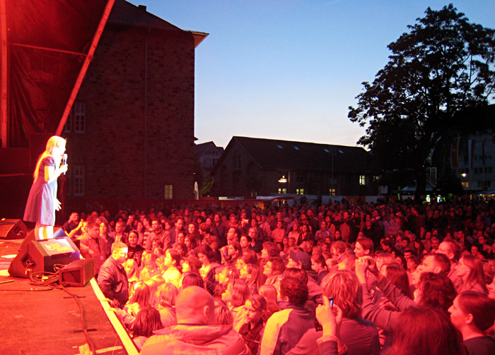 Annett Louisan beim Hessentag in Butzbach